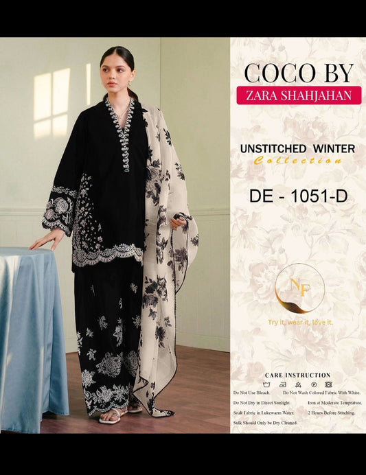 NEW ARRIVAL'S Summer COLLECTION 2026
*BRAND NAME* ZARA SHAHJAHAN
*FABRIC*
PREMIUM AIR-JET Lawn 90/70
*Lawn QUALITY* 💯% GUARANTEED