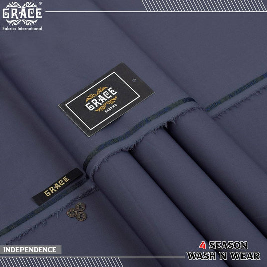 Premium Unstitched Winter 4 Season Wash'n Wear Fabric