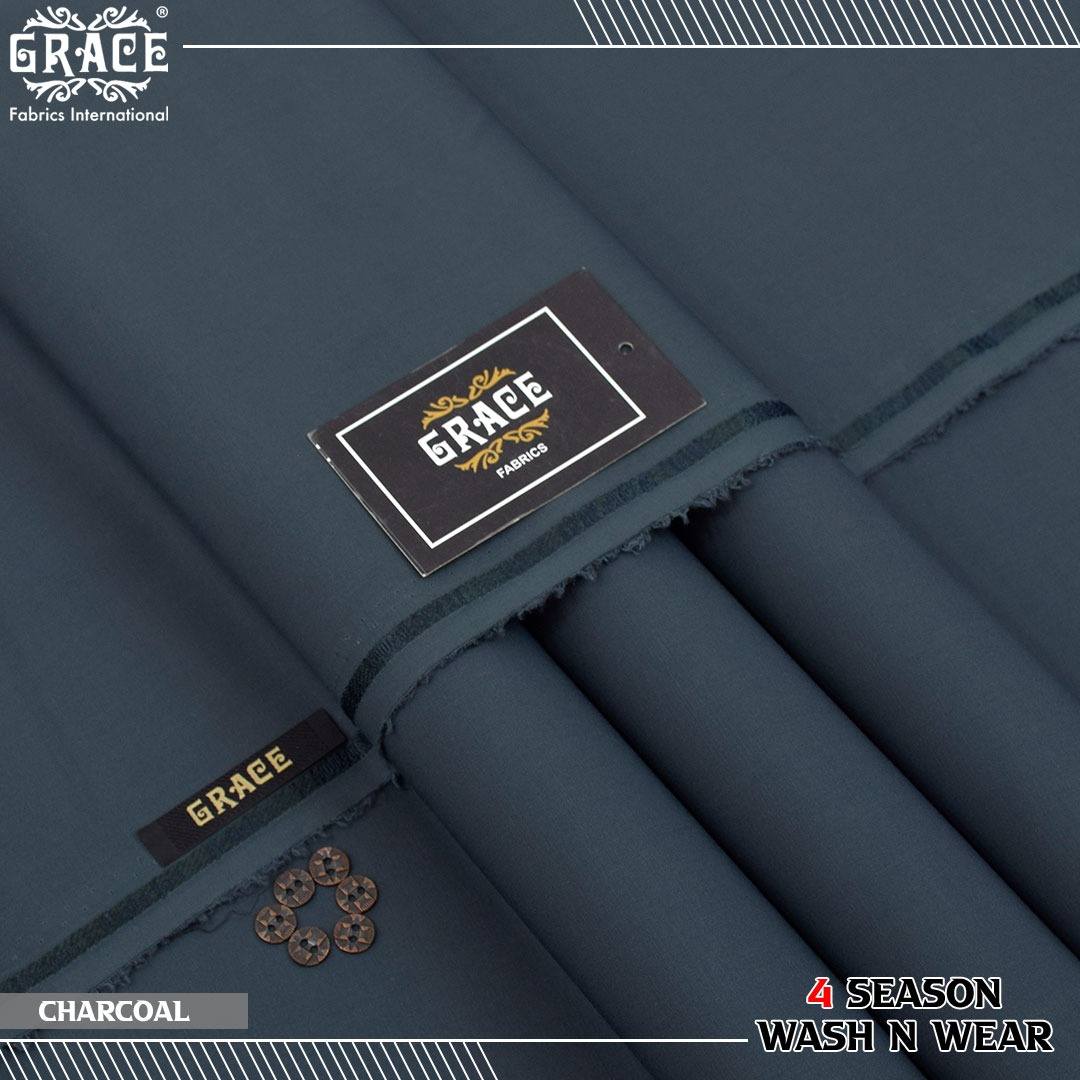 Premium Unstitched Winter 4 Season Wash'n Wear Fabric