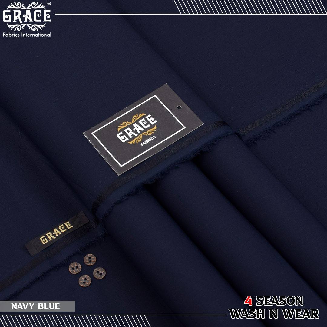 Premium Unstitched Winter 4 Season Wash'n Wear Fabric