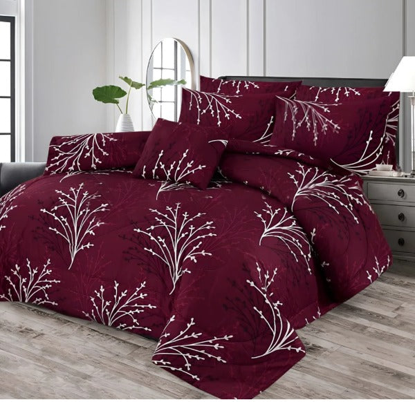 Premium Quality 7-Pcs Winter Comforter Set