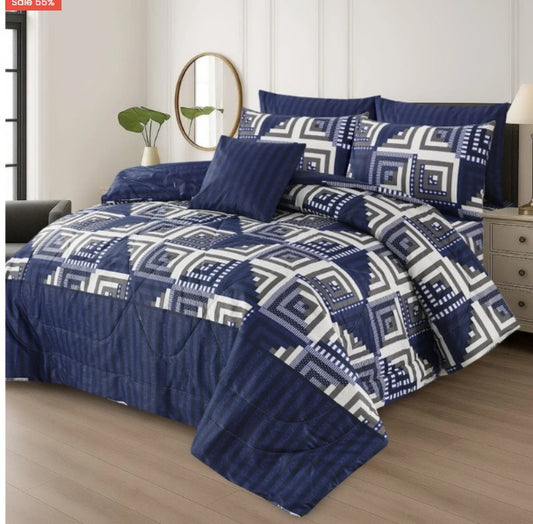 Premium Quality 7-Pcs Winter Comforter Set