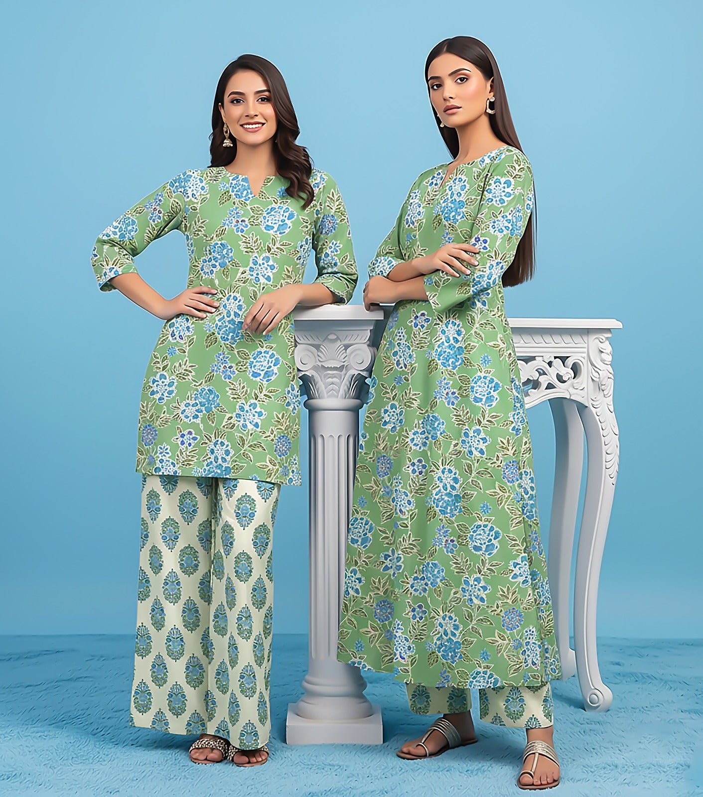 Lawn Suit  2 Piece Printed