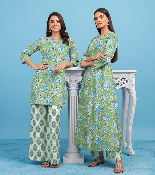 Lawn Suit  2 Piece Printed