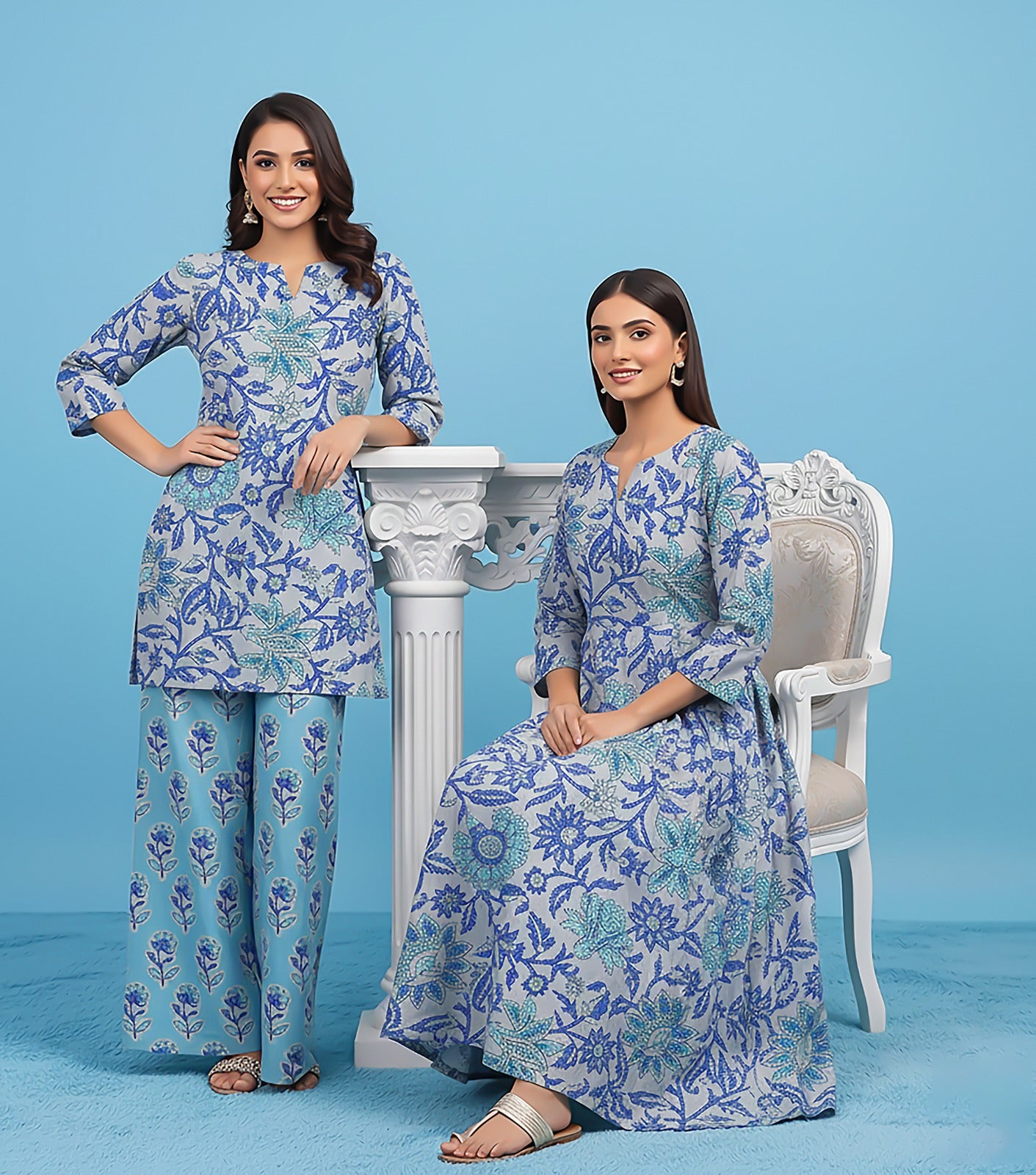 Lawn Suit  2 Piece Printed