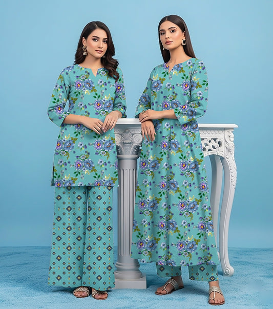 Lawn Suit  2 Piece Printed