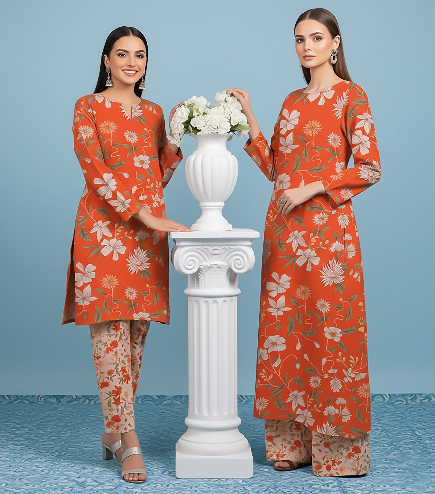 Lawn Suit  2 Piece Printed