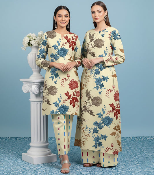 Lawn Suit  2 Piece Printed