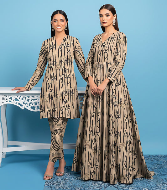 Lawn Suit  2 Piece Printed