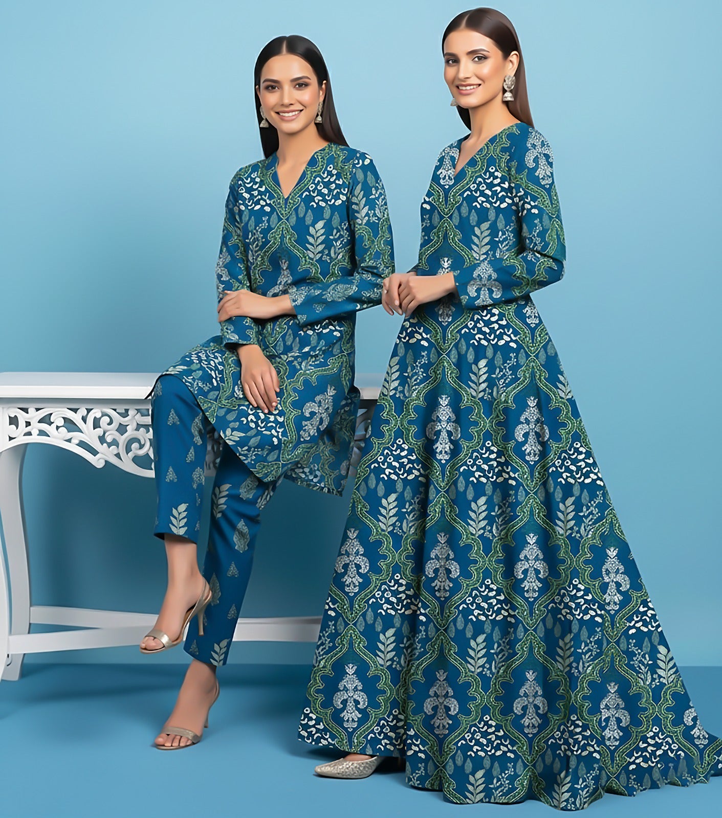 Lawn Suit  2 Piece Printed