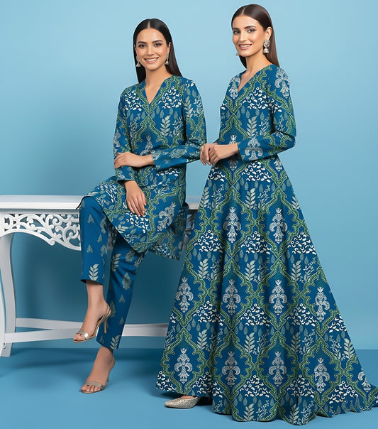 Lawn Suit  2 Piece Printed