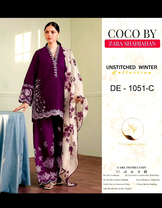 NEW ARRIVAL'S Summer COLLECTION 2026

*BRAND NAME* ZARA SHAHJAHAN

*FABRIC*
PREMIUM AIR-JET Lawn 90/70 
*Lawn  QUALITY* 💯% GUARANTEED