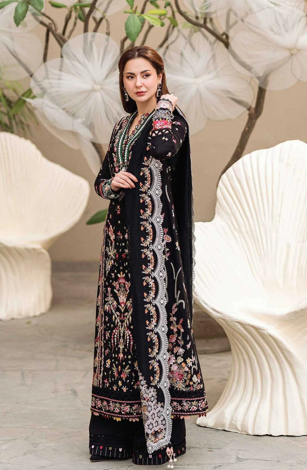 Qalamqar Lawn suit