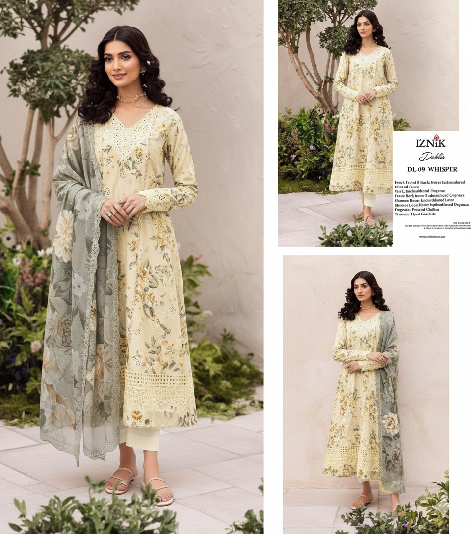 *Alhamdulilla*
Lawn collection 2026
 MOST DEMANDING EDITION*